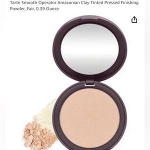 Tarte Smooth Operator Amazonian Clay Tinted Pressed Finishing Powder, Fair